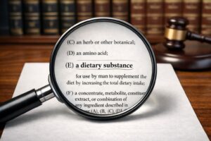 DSHEA FDA Meaning of Dietary Substance